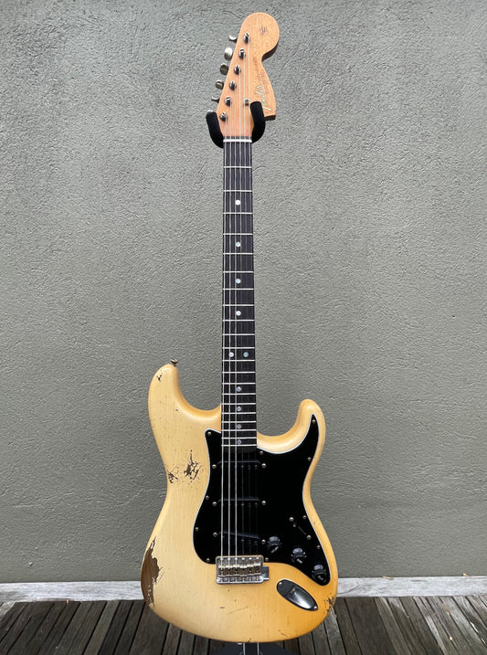 2021 Fender Custom Shop Carlos Lopez Empire 1967 Stratocaster Aged Olympic White