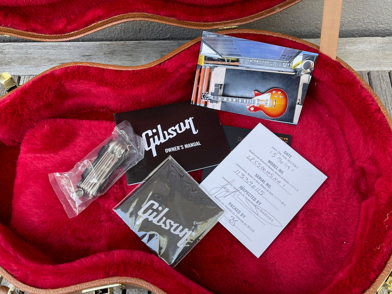 2019 Gibson Les Paul Classic Heritage Cherry Sunburst OHSC