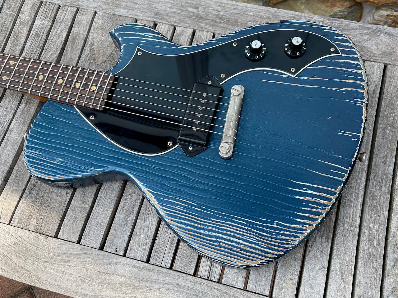 2020 Novo Solus M1 Lake Placid Blue Fralin P90