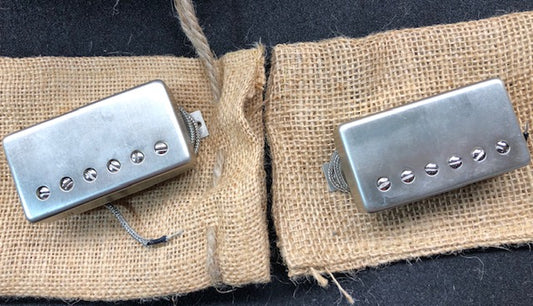 Model 1959 - Virgil Arlo P.A.F. Humbucker Set - Vintage Nickel Covers