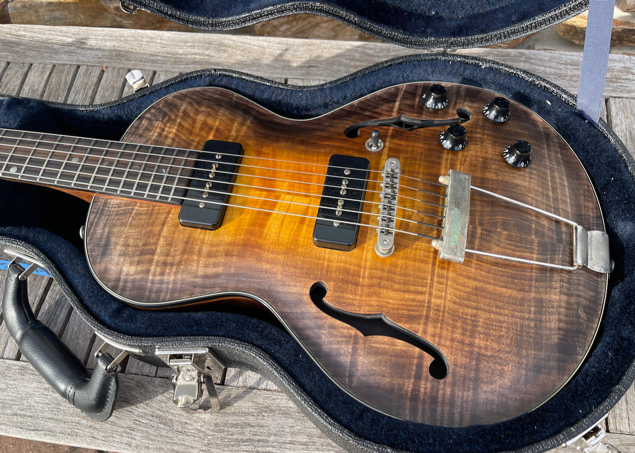 2019 Wide Sky P125 Hand Rubbed Tobacco Burst
