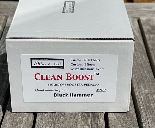 Shin's Music Clean Boost Black Hammer