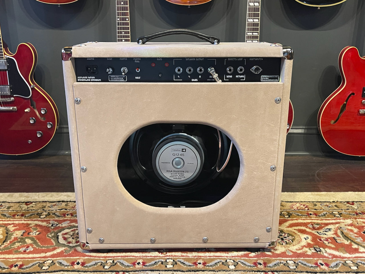 Amplified Nation Wonderland Overdrive V2 50 Watt 1x12 Combo Dogwood Suede/Black Sparkle