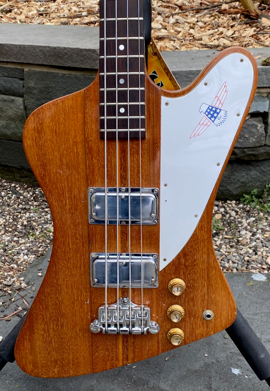 1976 Gibson Thunderbird Bicentennial Bass in Natural – Watchtower