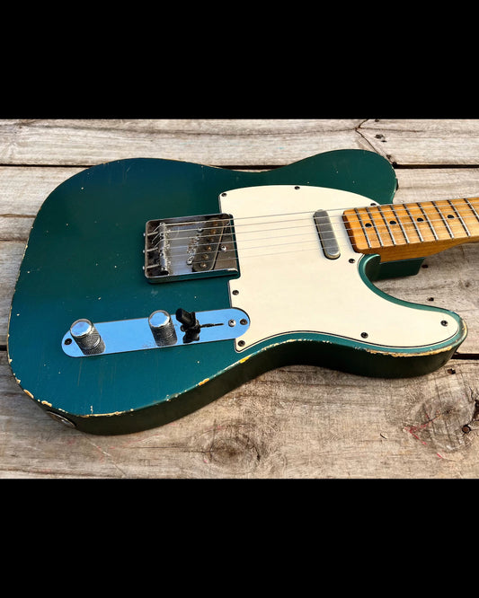 NEW Danocaster Single Cut Lake Placid Blue