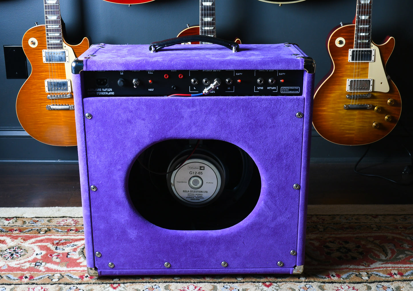 Amplified Nation Dirty Wonderland 50 Watt 1x12 Combo Purple Suede/Black Sparkle