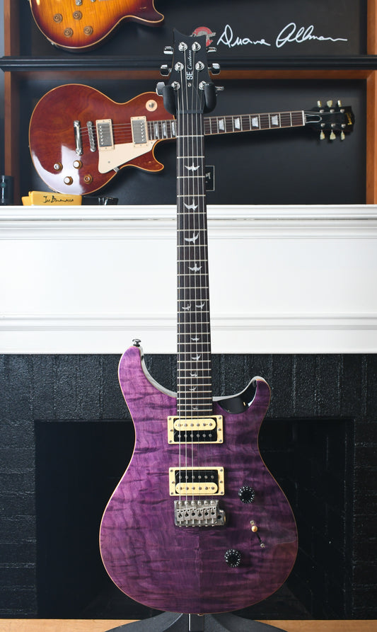 2015 Paul Reed Smith PRS SE Custom 24 30th Anniversary Amethyst Quilt