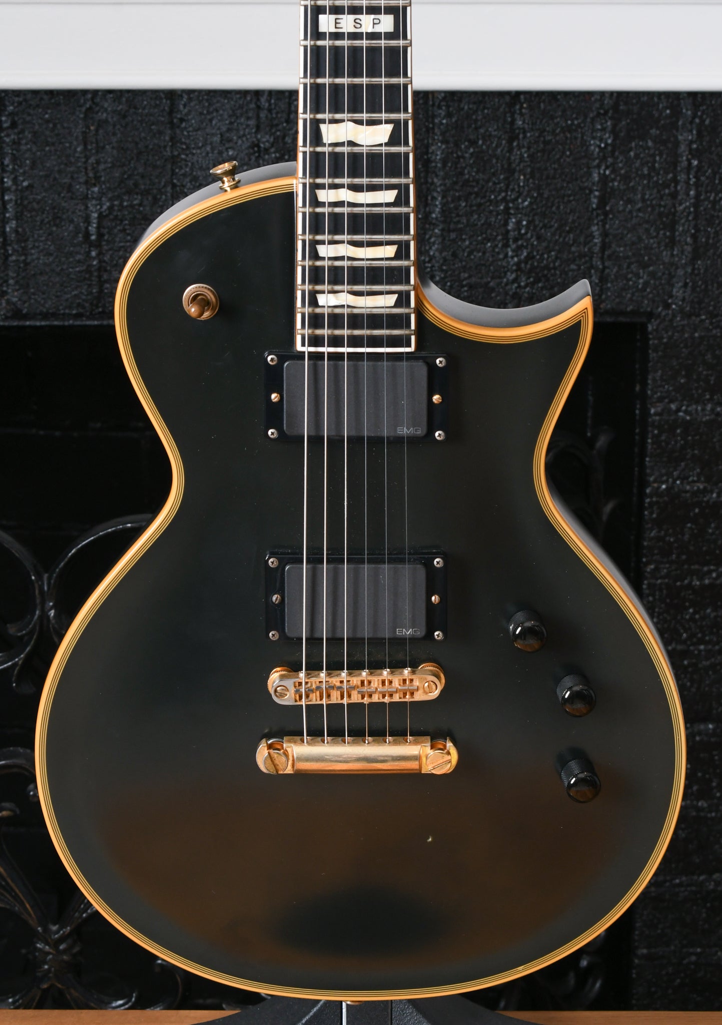 2005 ESP Japan Eclipse Satin Black – Watchtower Guitars