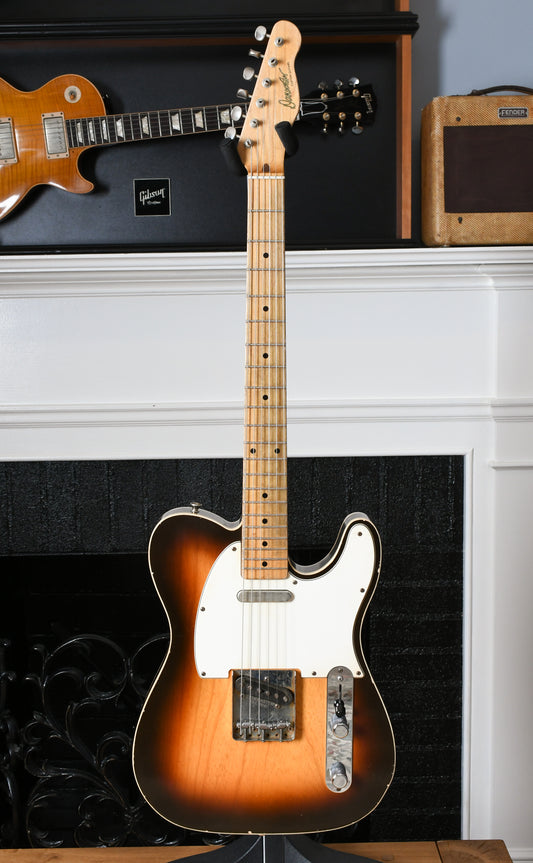 2019 Danocaster Single Cut Sunburst Peter Florance Voodoo TE60 Pickups