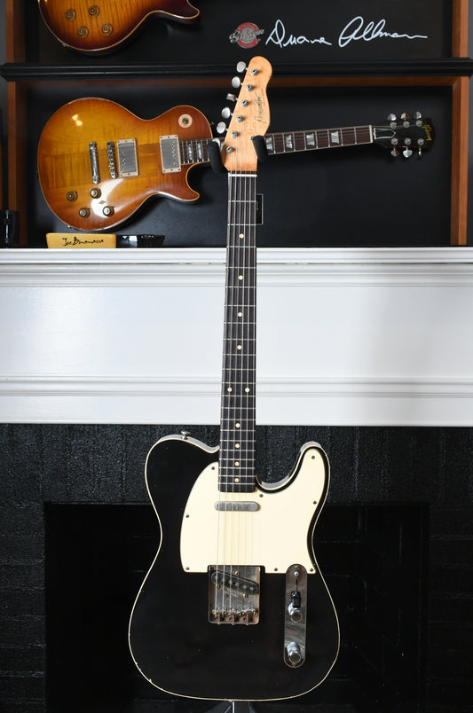 2019 Danocaster Single Cut Custom Black Peter Florance Voodoo Pickups