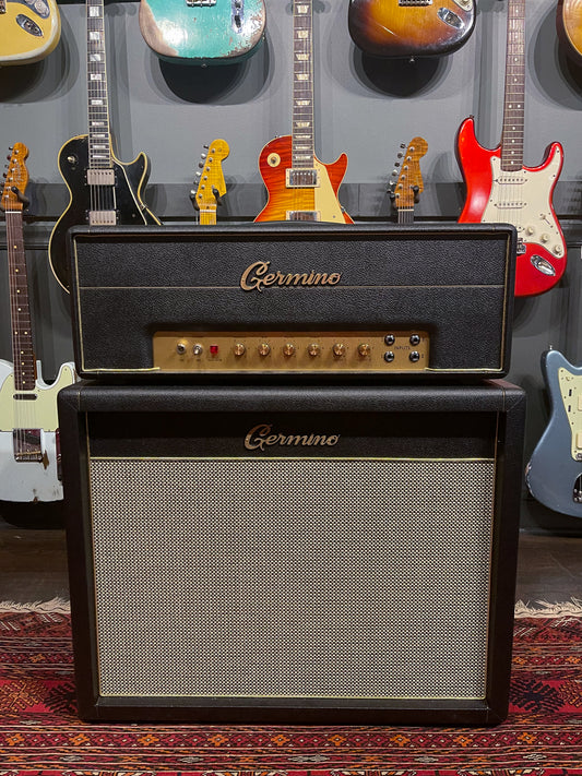 Germino Club 40 Master Volume Tube Rectified Option Black Tolex