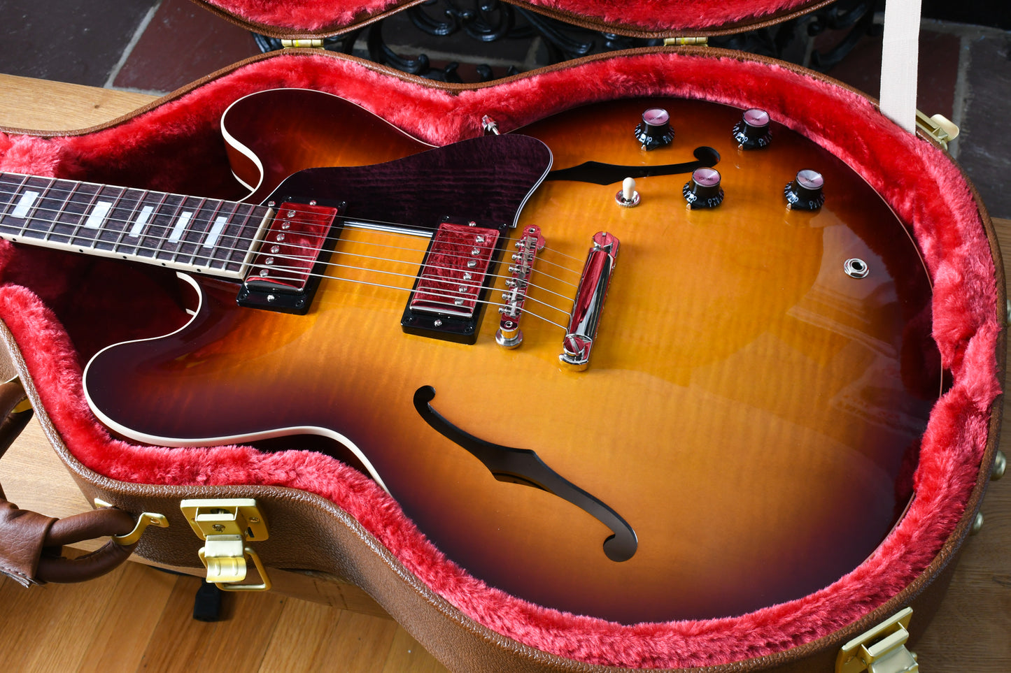 2021 Gibson ES-335 Figured Iced Tea
