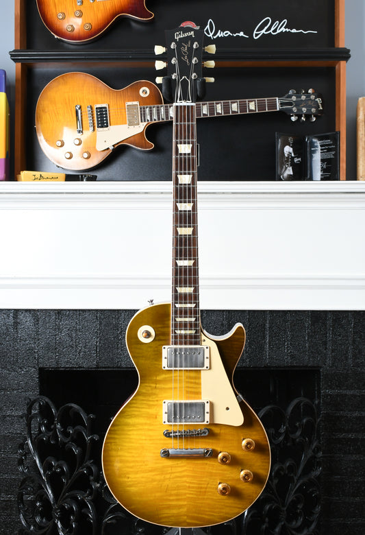 2019 Gibson 1958 Les Paul Standard Reissue R8 CME Exclusive Green Lemon Fade