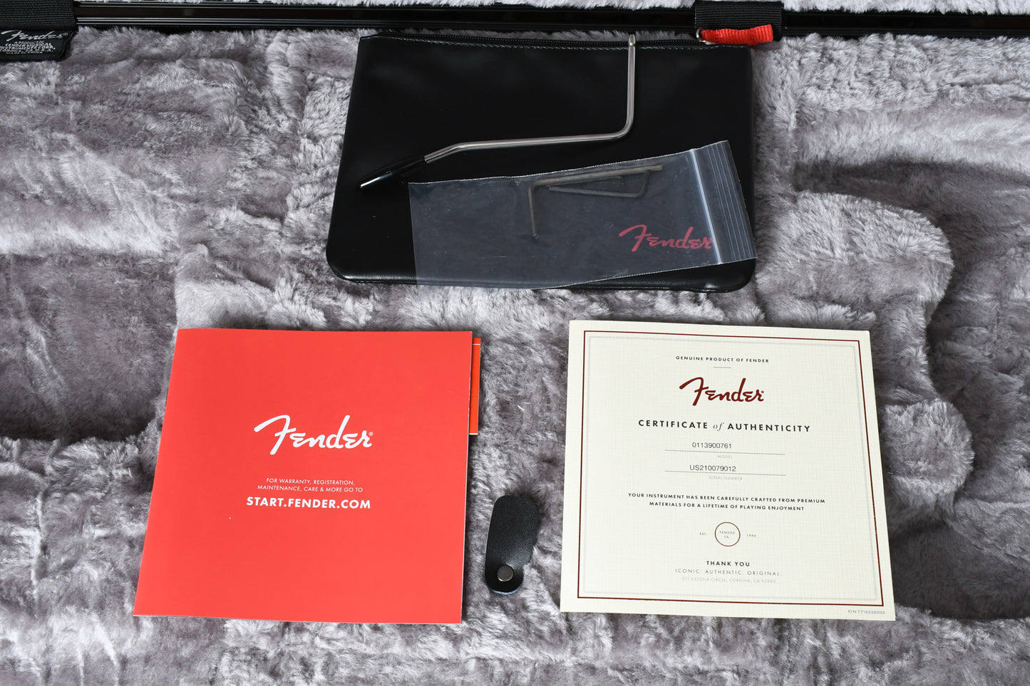 2021 Fender American Professional II Stratocaster Dark Night