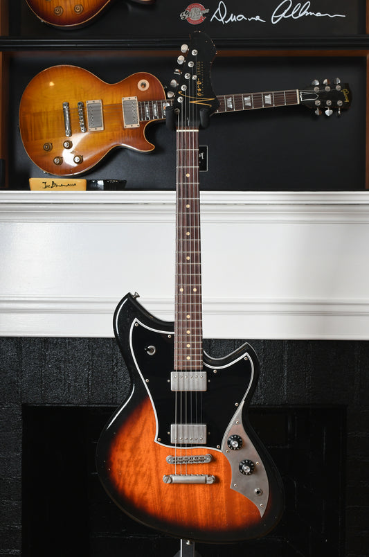 2021 Novo Guitars Serus H2 Firebird Burst