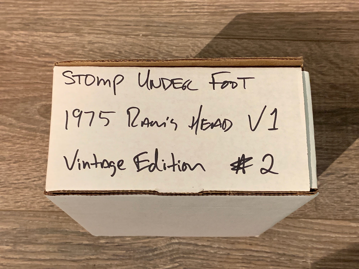 Stomp Under Foot 1975 Rams Head V1 Vintage Edition