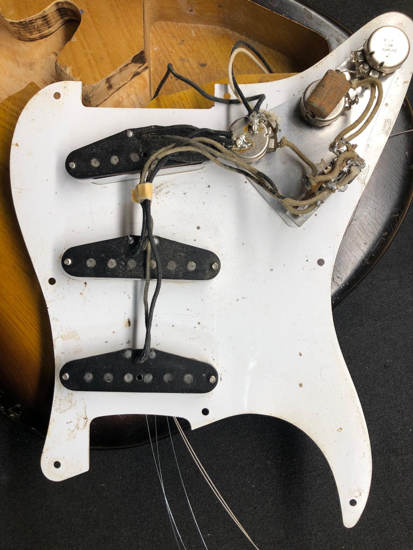 1955 Fender Stratocaster Two Tone Sunburst