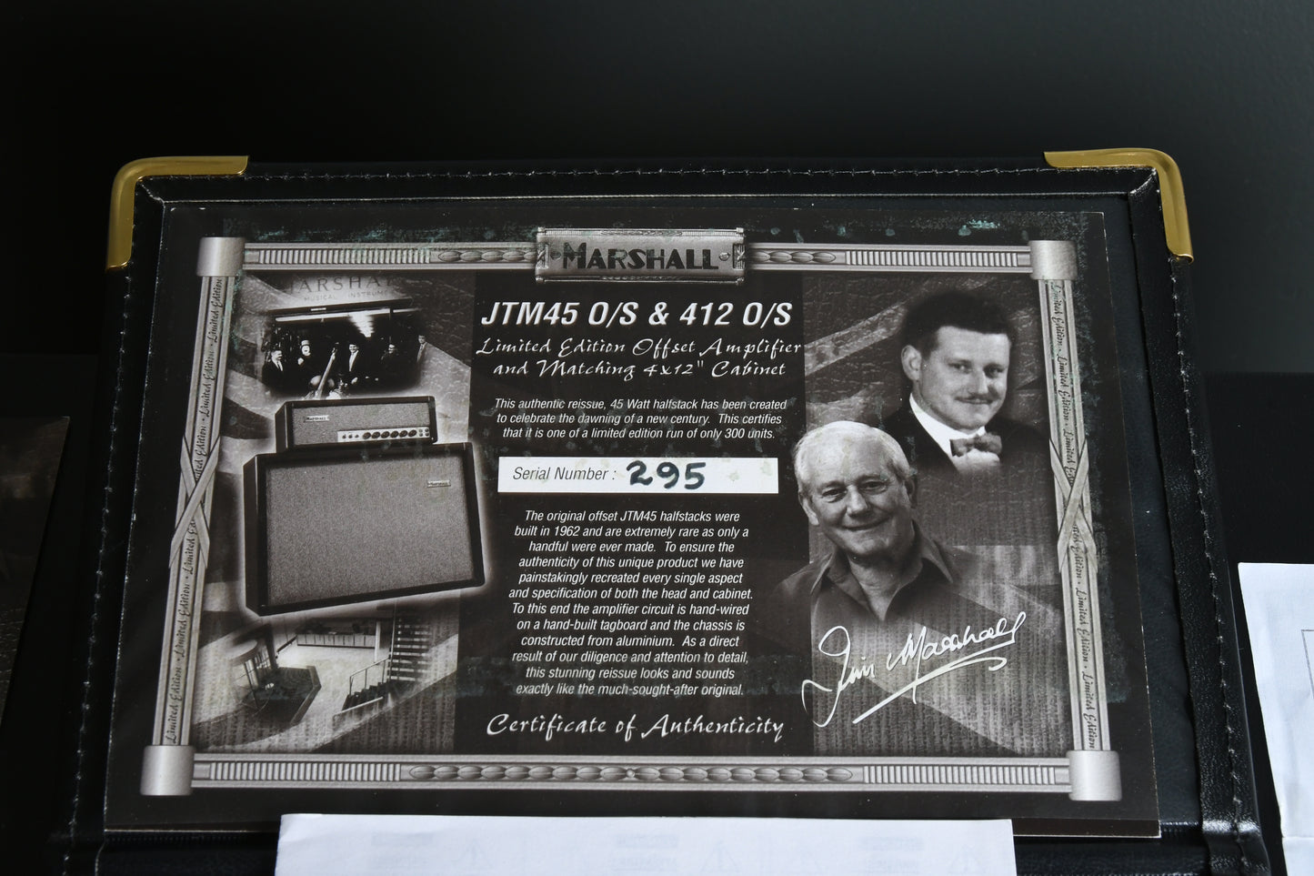 Marshall JTM-45 "Offset Stack" - Limited Edition 1 of 300 !