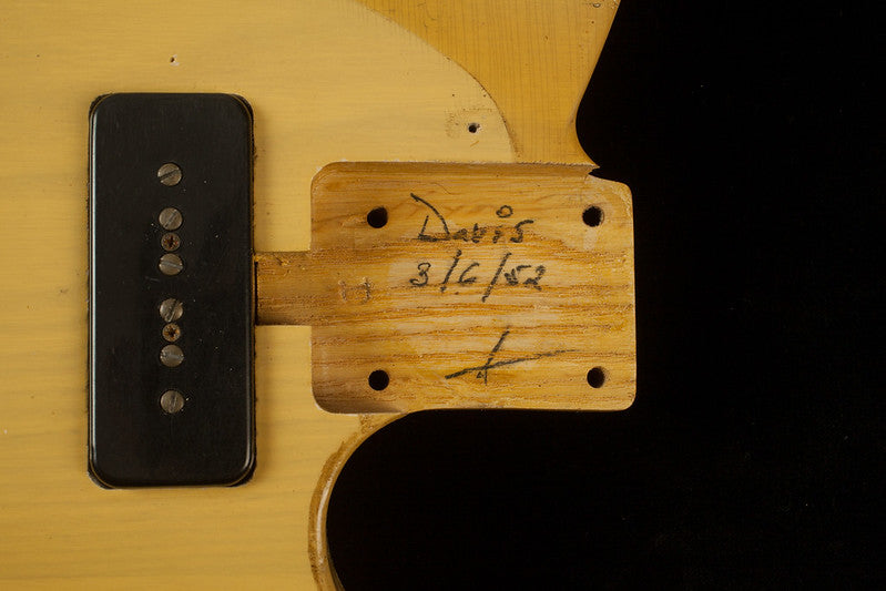 NEW 2025 Nacho Telecaster Blackguard #1191 P90 in Neck !
