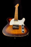 NEW 2025 Nacho Telecaster Aged Two Tone Sunburst Whiteguard #1556