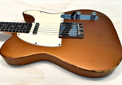NEW Danocaster Single Cut Aged Penny
