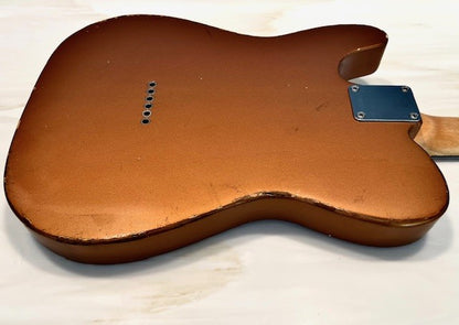 NEW Danocaster Single Cut Aged Penny