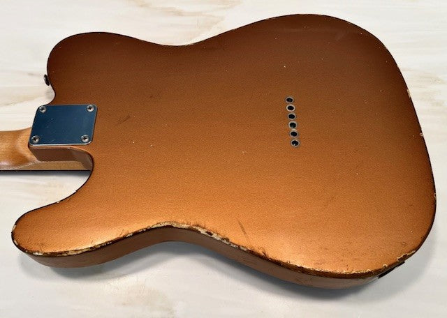 NEW Danocaster Single Cut Aged Penny
