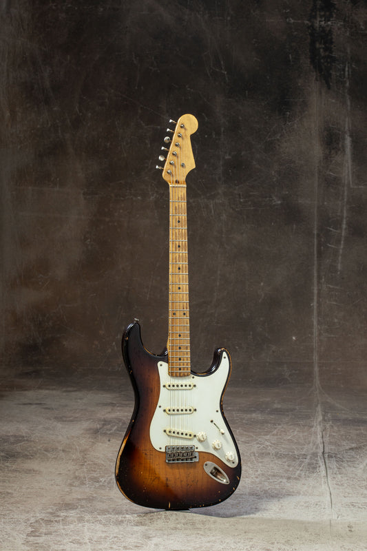 NEW Nacho Contour Body "Brownie" Two-Tone Sunburst #33045