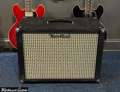 Two Rock Classic Reverb 100/50 Watt Head & 1x12 Set Black Suede/Large Check