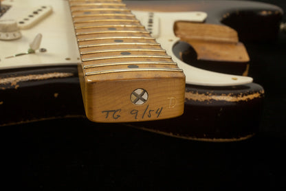 NEW Nacho Contour body 1954 style Sunburst Heavy aged #5096