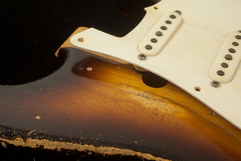 NEW Nacho Contour body 1954 style Sunburst Heavy aged #5096