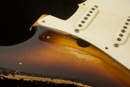 NEW Nacho Contour body 1954 style Sunburst Heavy aged #5096