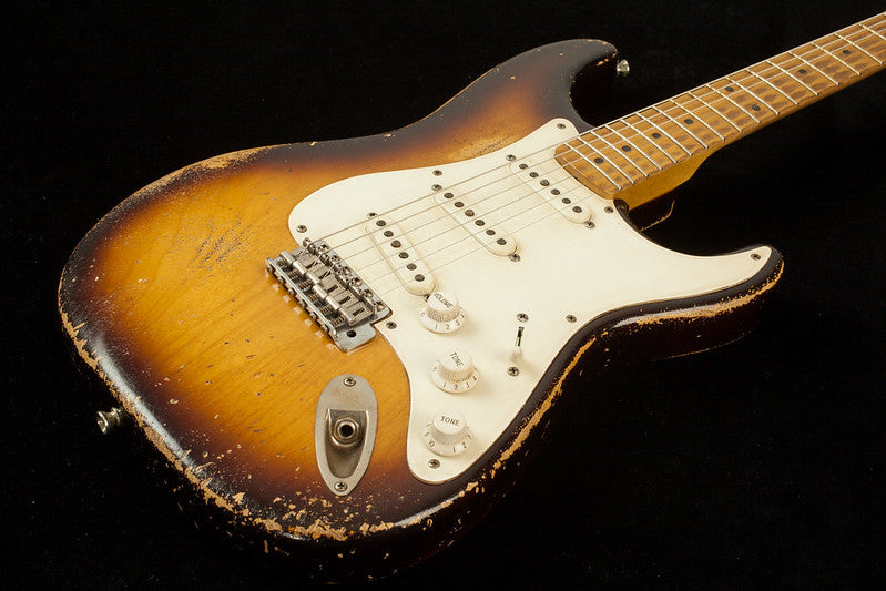 NEW Nacho Contour body 1954 style Sunburst Heavy aged #5096