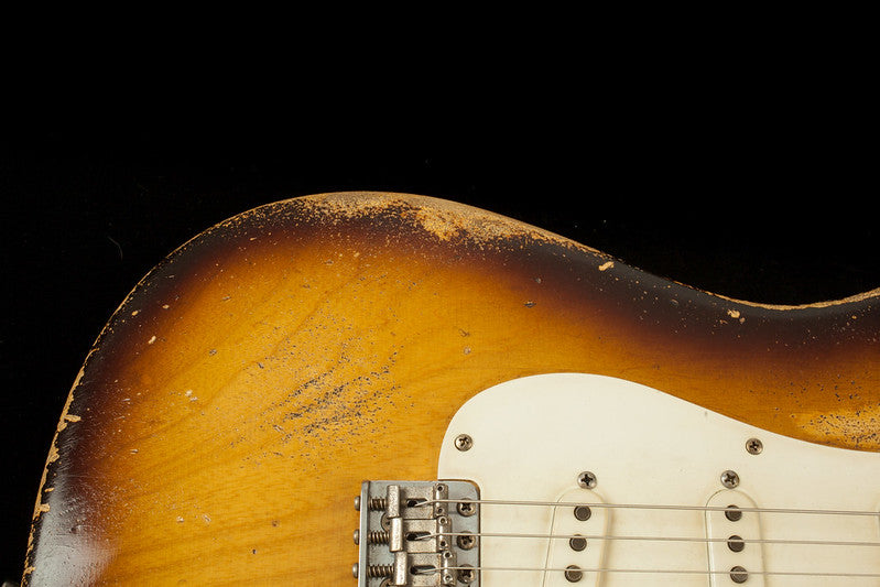 NEW Nacho Contour body 1954 style Sunburst Heavy aged #5096