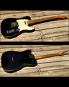 NEW Danocaster Single Cut Black Maple with Budz