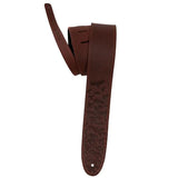 PRS 2.5” Leather Bird Swarm Strap Rust