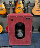 Two Rock Classic Reverb Signature 100/50 Watt Head & 2x12 Cabinet Burgundy Suede with Oxblood Grill