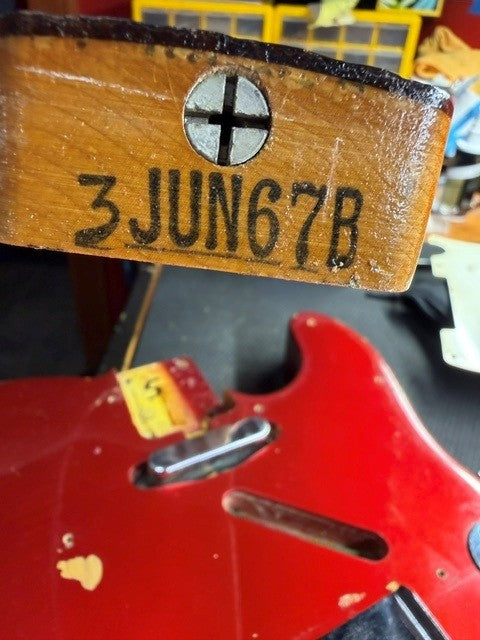 1967 Fender Telecaster Candy Apple Red