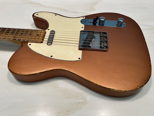 NEW Danocaster Single Cut Aged Penny