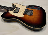 NEW Danocaster Single Cut Sunburst Double Bound