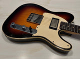 NEW Danocaster Single Cut Sunburst Double Bound