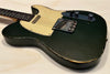 NEW Danocaster Single Cut Charcoal Frost Green