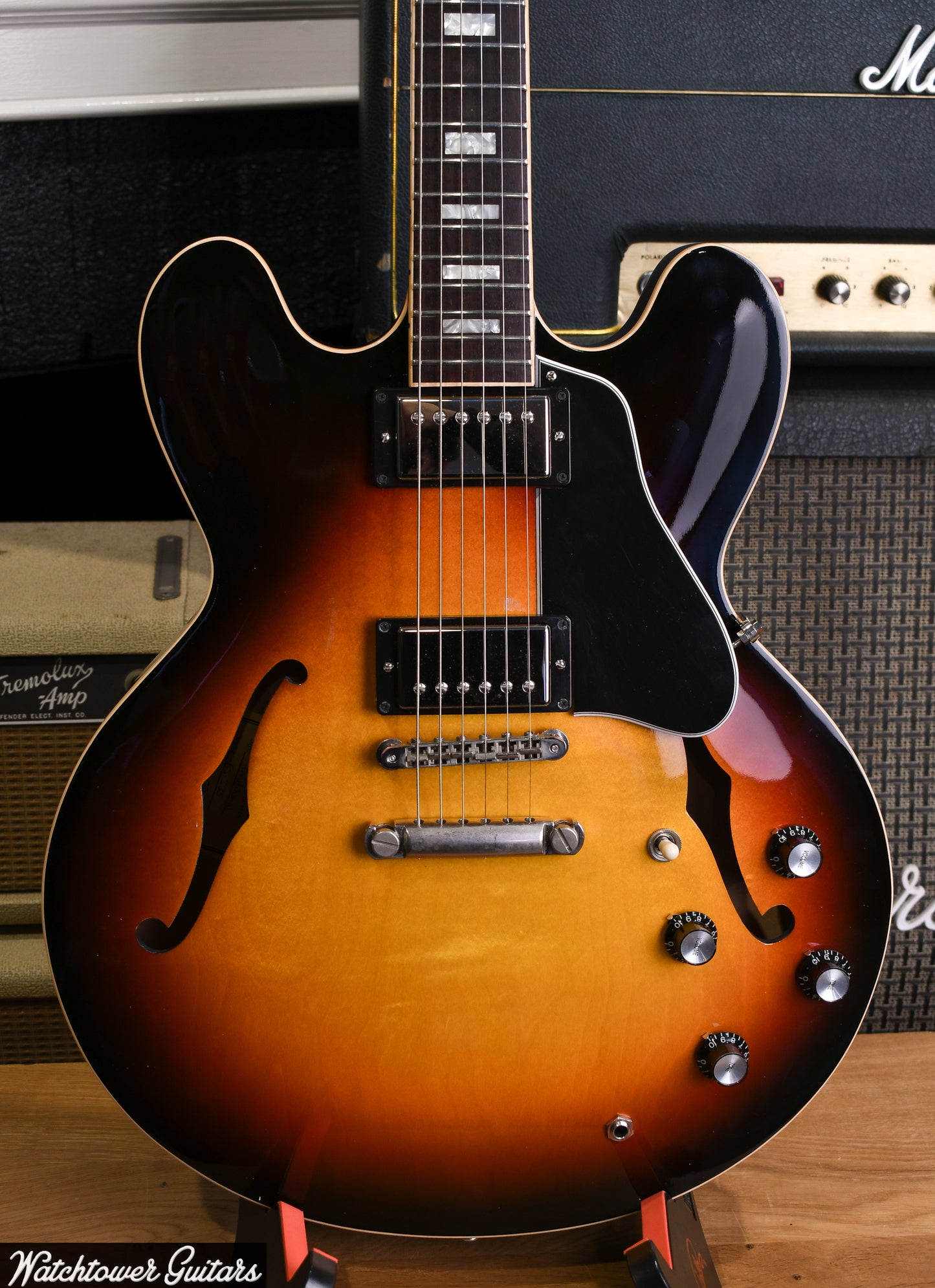 2018 Gibson Memphis ES-335 Traditional Antique Sunset Burst