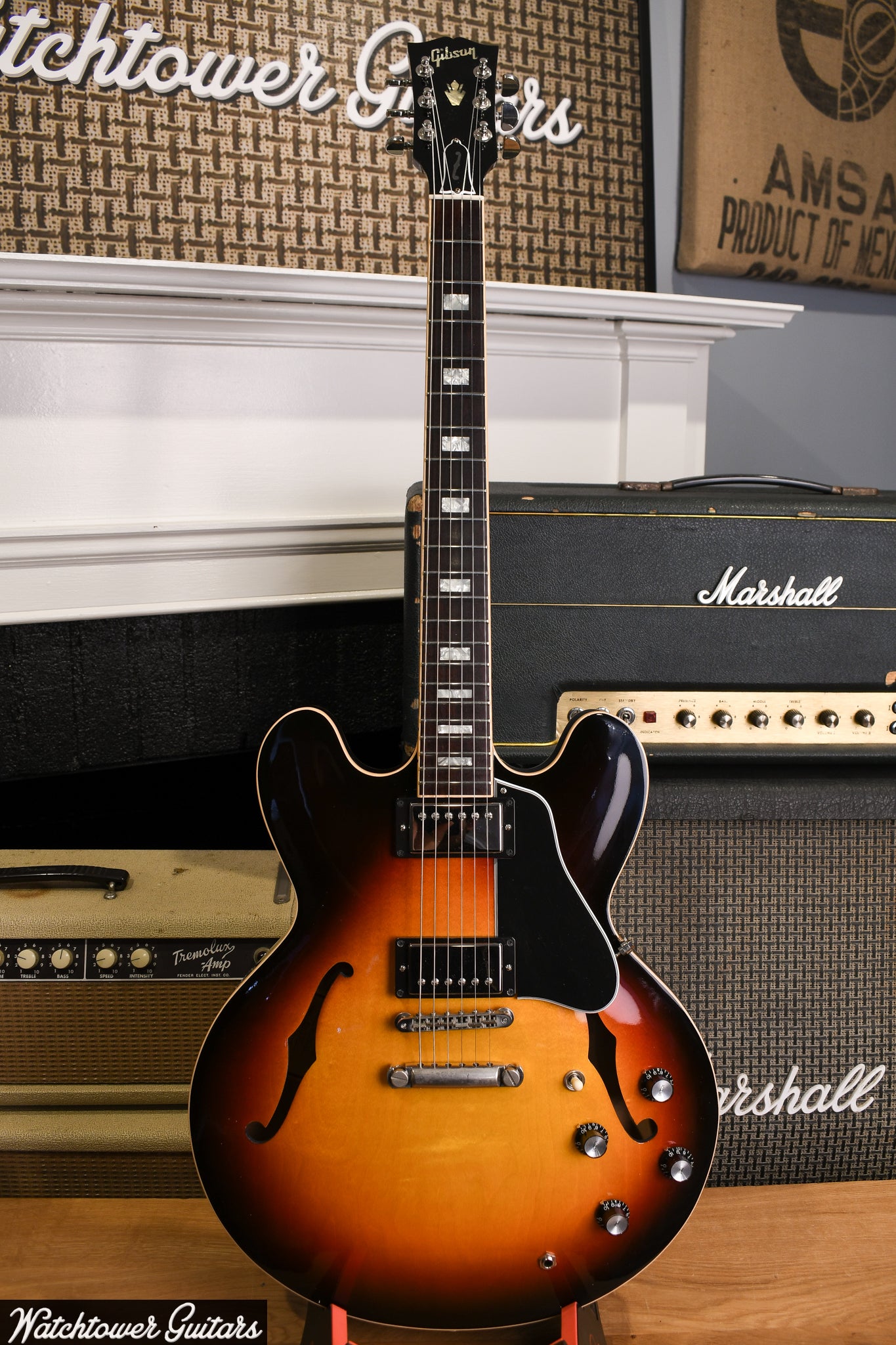 2018 Gibson Memphis ES-335 Traditional Antique Sunset Burst
