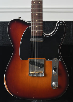 2022 Fender Jason Isbell Custom Telecaster Road Worn Chocolate Sunburst