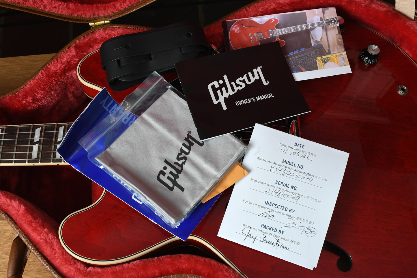 2021 Gibson ES-345 Sixties Cherry