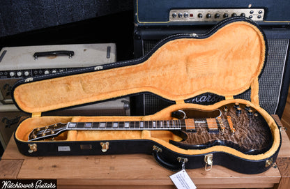 2020 Gibson Custom Shop SG Custom 3A Quilt Cobra Burst