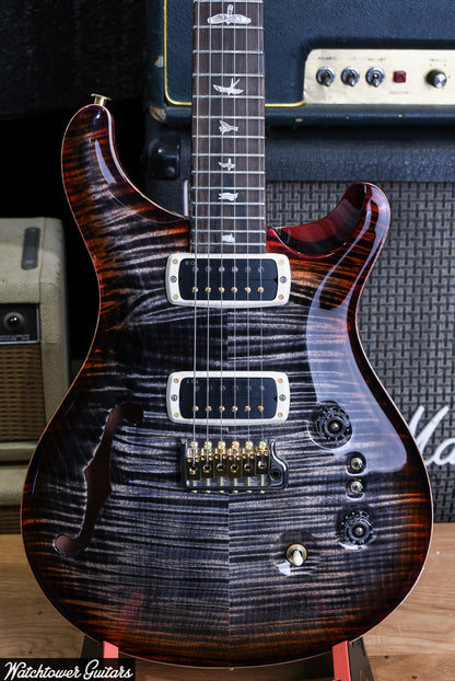 Paul Reed Smith PRS 40th Anniversary Custom 24-08 Semi Hollow Limited Edition Charcoal Cherry Burst