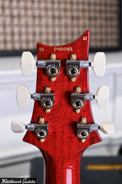 Paul Reed Smith PRS 40th Anniversary Custom 24-08 Semi Hollow Limited Edition Charcoal Cherry Burst