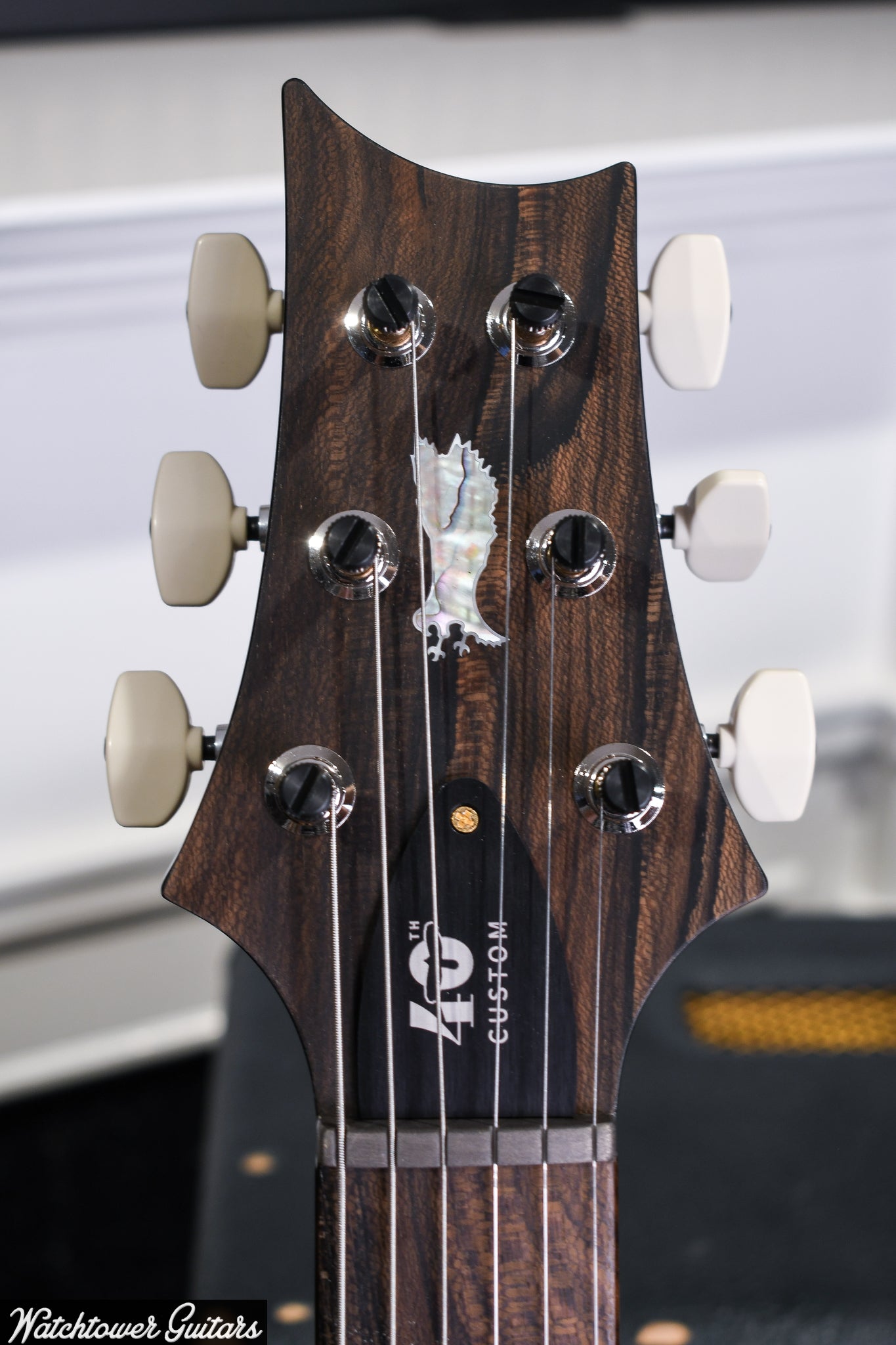Paul Reed Smith PRS 40th Anniversary Custom 24-08 Semi Hollow Limited Edition Charcoal Tri-Color Burst